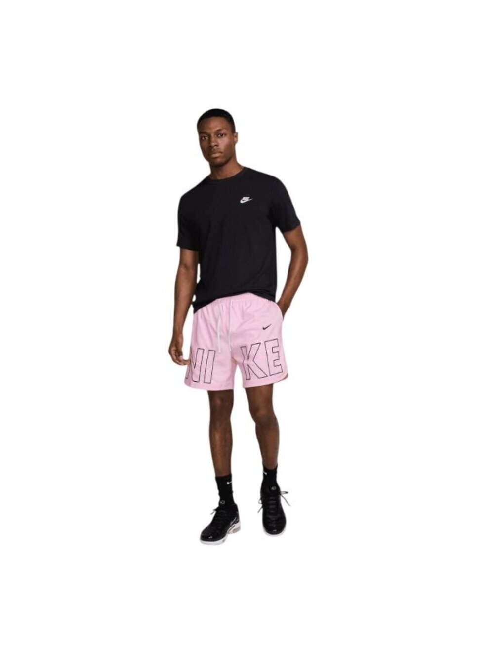 Nike Men's Woven Monogram Flow Shorts Pink Size XL NEW WITH TAGS!